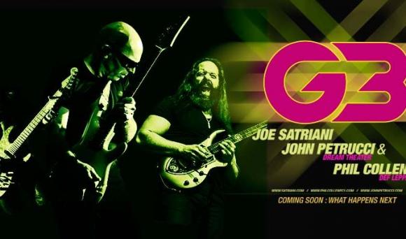 Joe Satriani, John Petrucci & Phil Collen